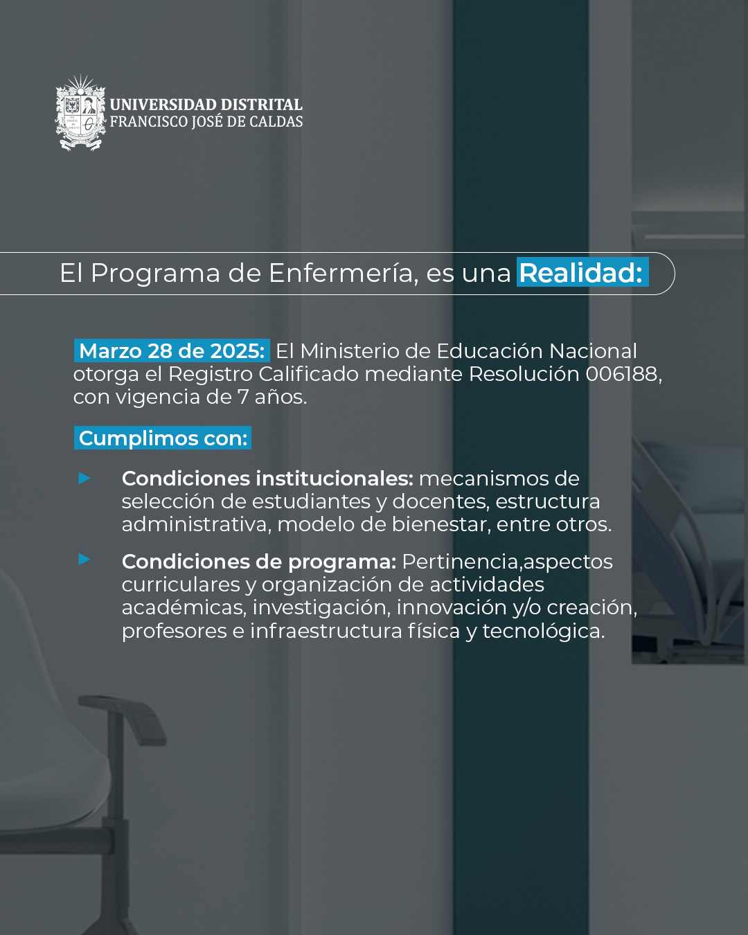 Hitos facultad de ciencias de la salud